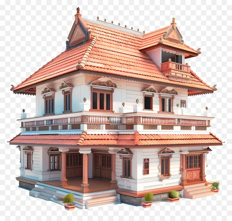 Rumah Kerala，Rumah Besar PNG