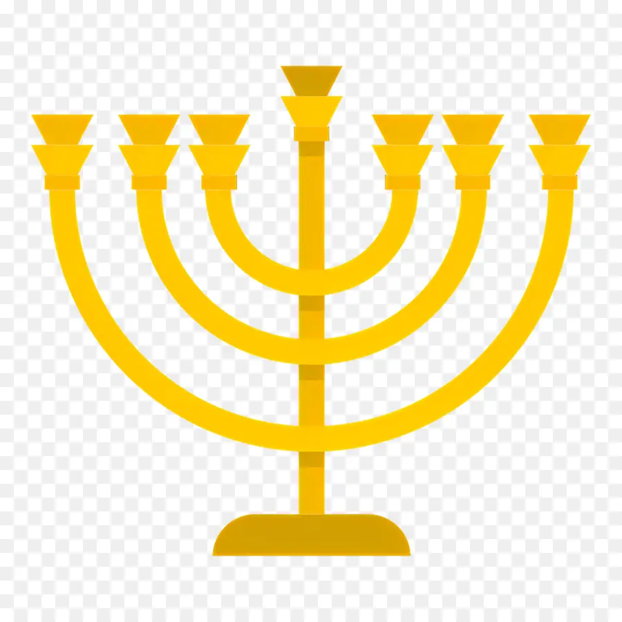 Hanukkah Menorah，Menorah PNG