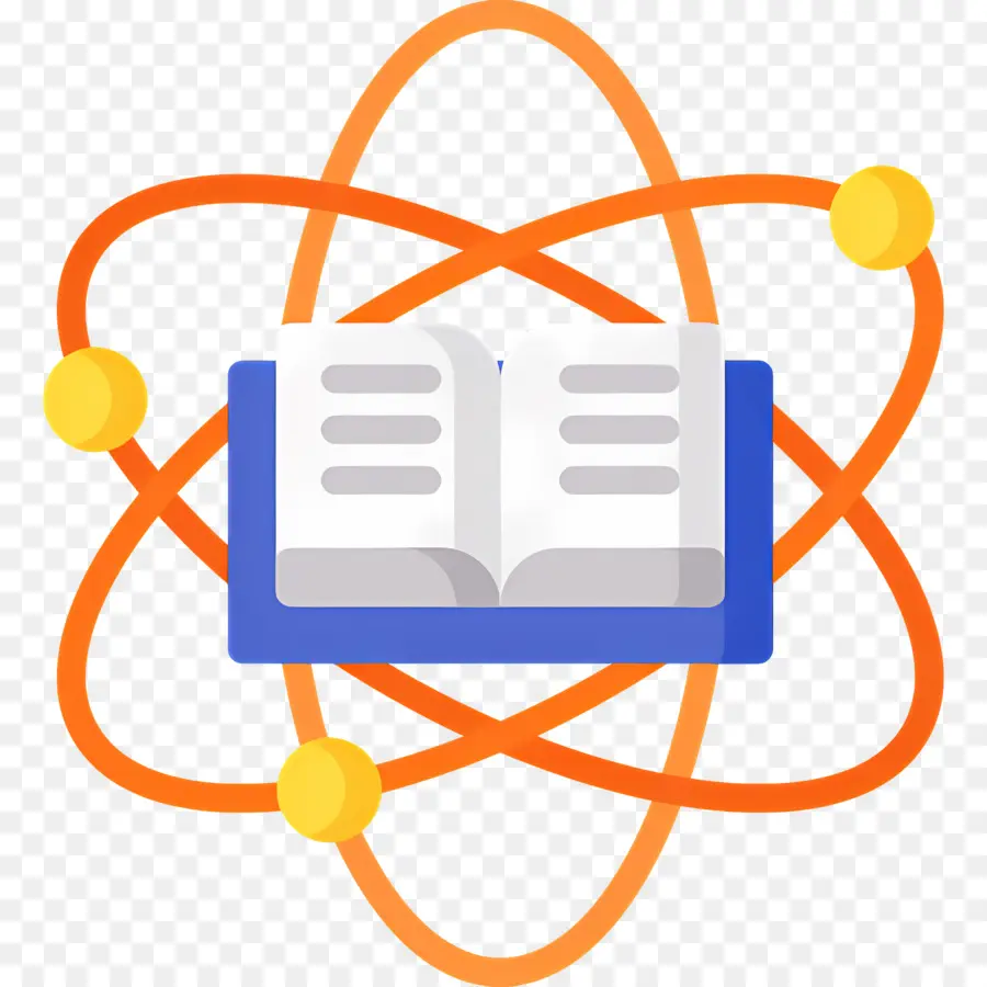 Buku Sains，Pesan Dengan Atom PNG