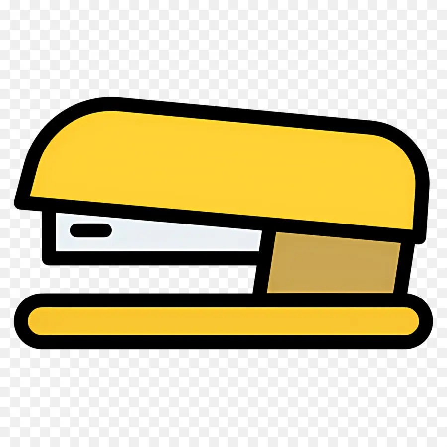 Stapler，Stapler Kuning PNG