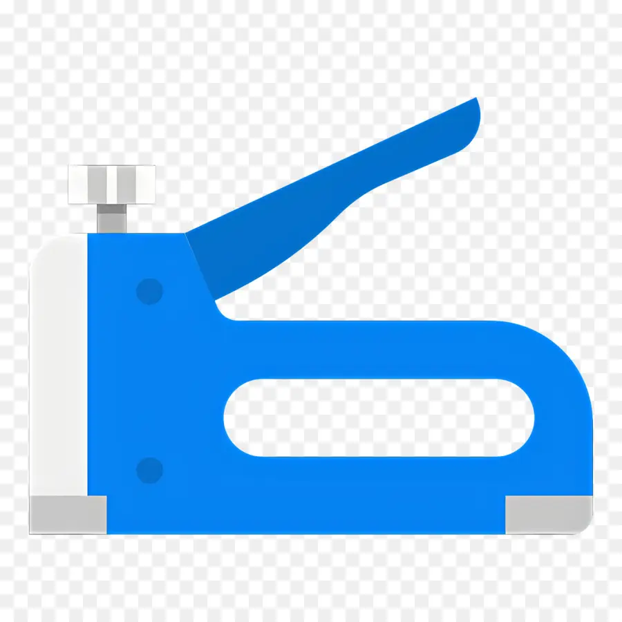 Stapler，Pistol Pokok Biru PNG