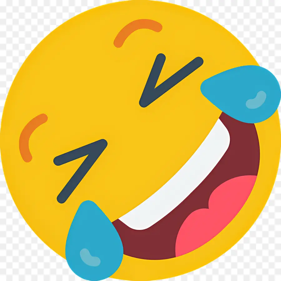 Emoji Tertawa，Tertawa PNG