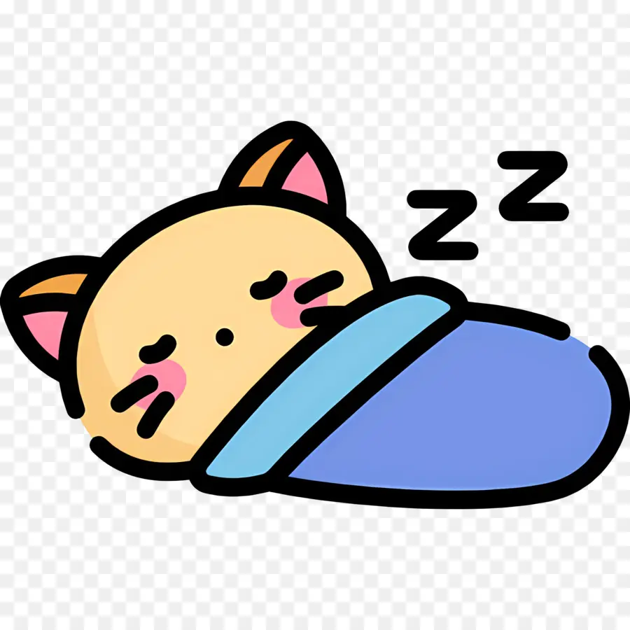 Kucing Sedang Tidur，Kucing Tidur PNG