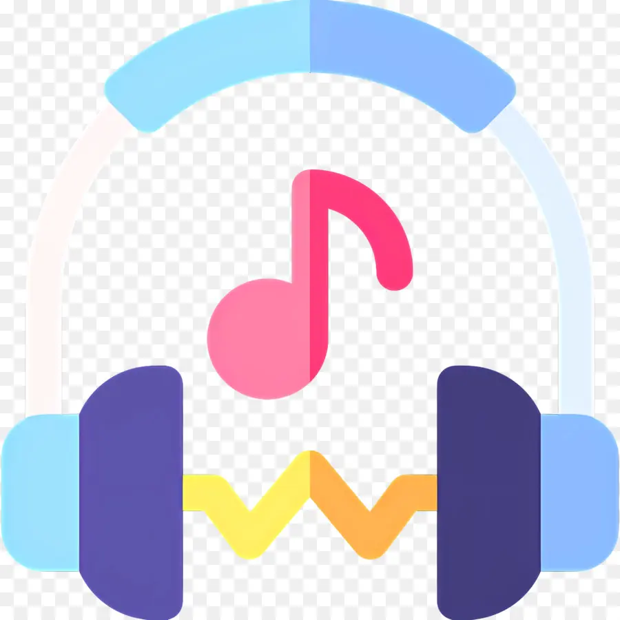 Mendengarkan Musik，Headphone PNG