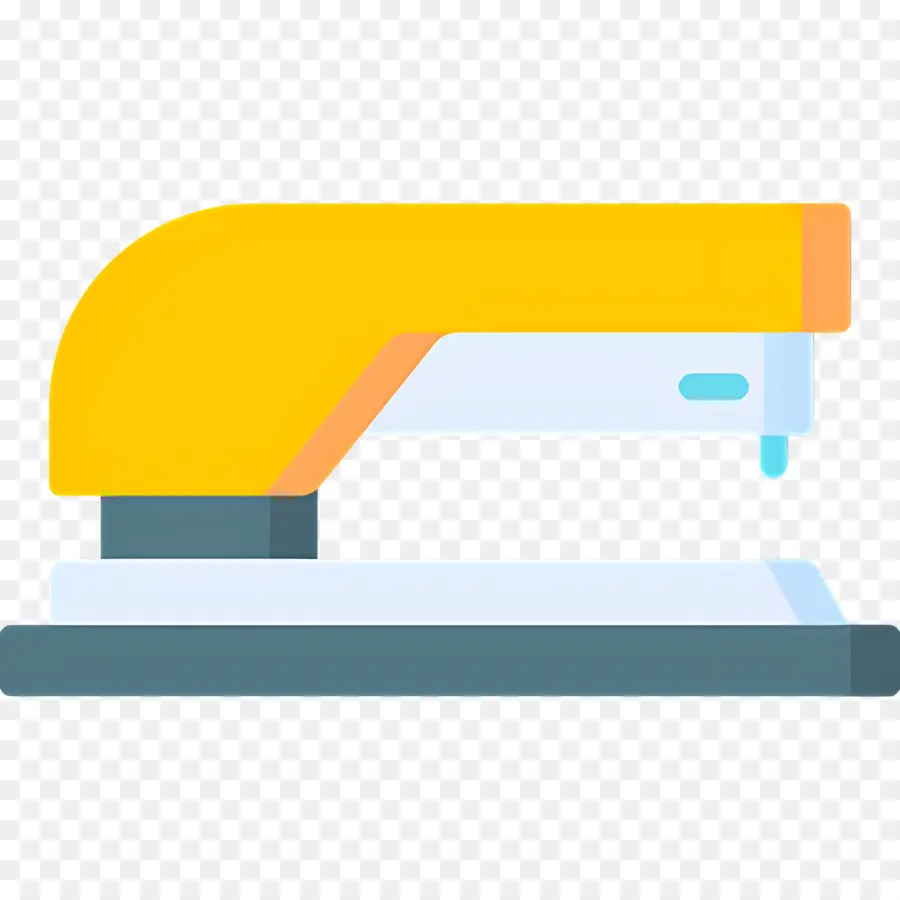 Stapler，Stapler Kuning PNG