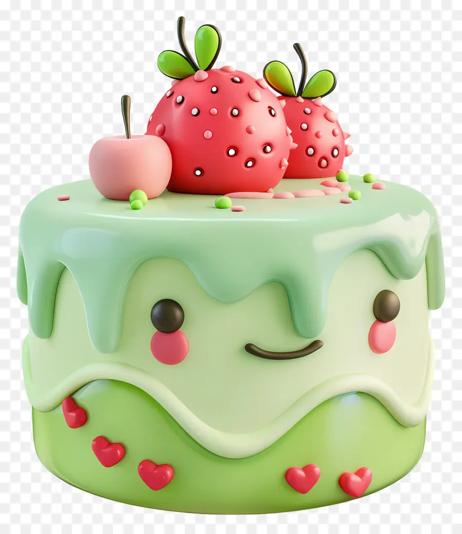 Kue 3d，Kue Lucu PNG