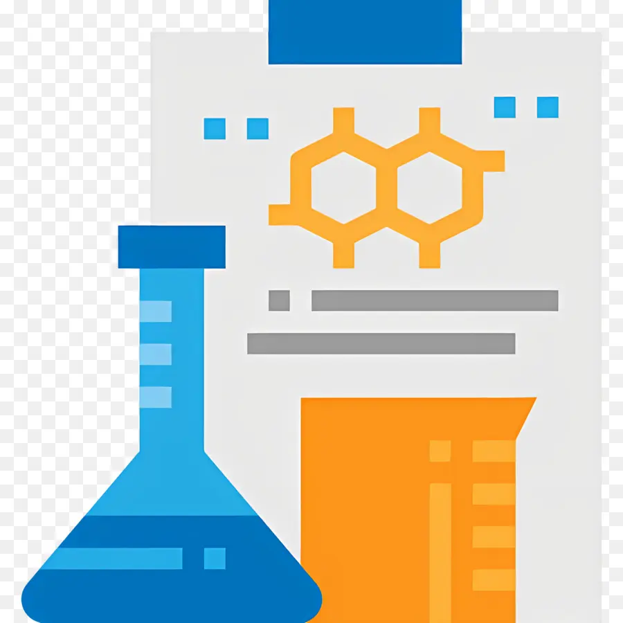 Laboratorium Sains，Labu Dan Dokumen PNG