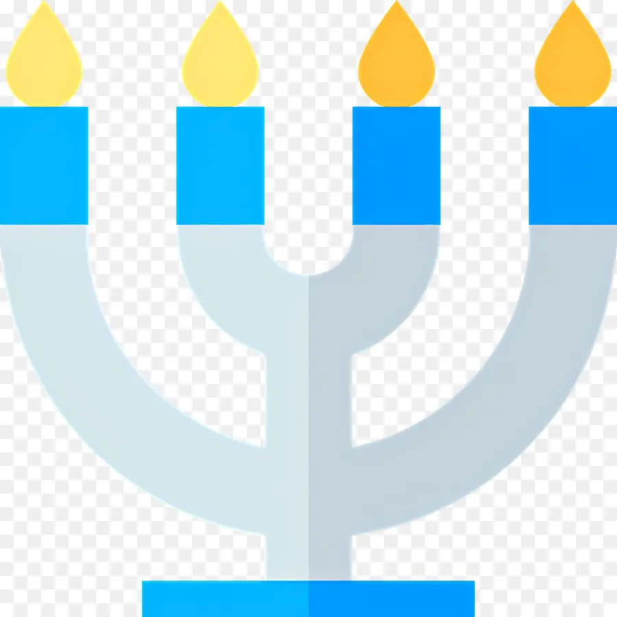 Hanukkah Menorah，Menorah PNG