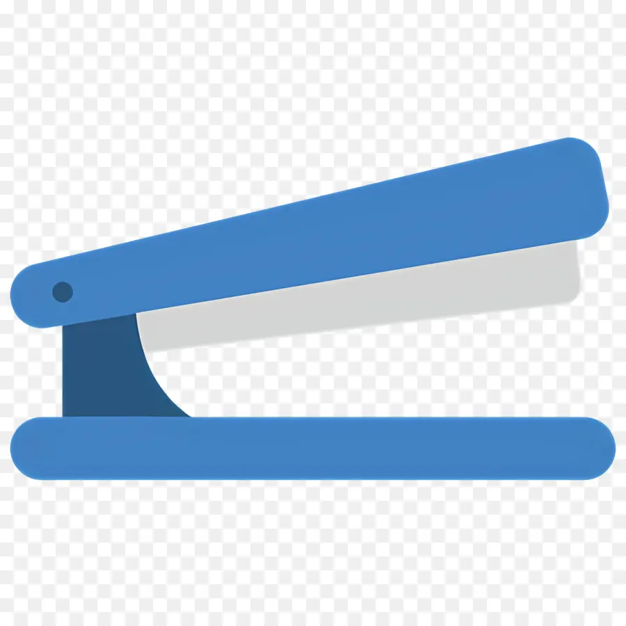 Stapler，Stapler Biru PNG