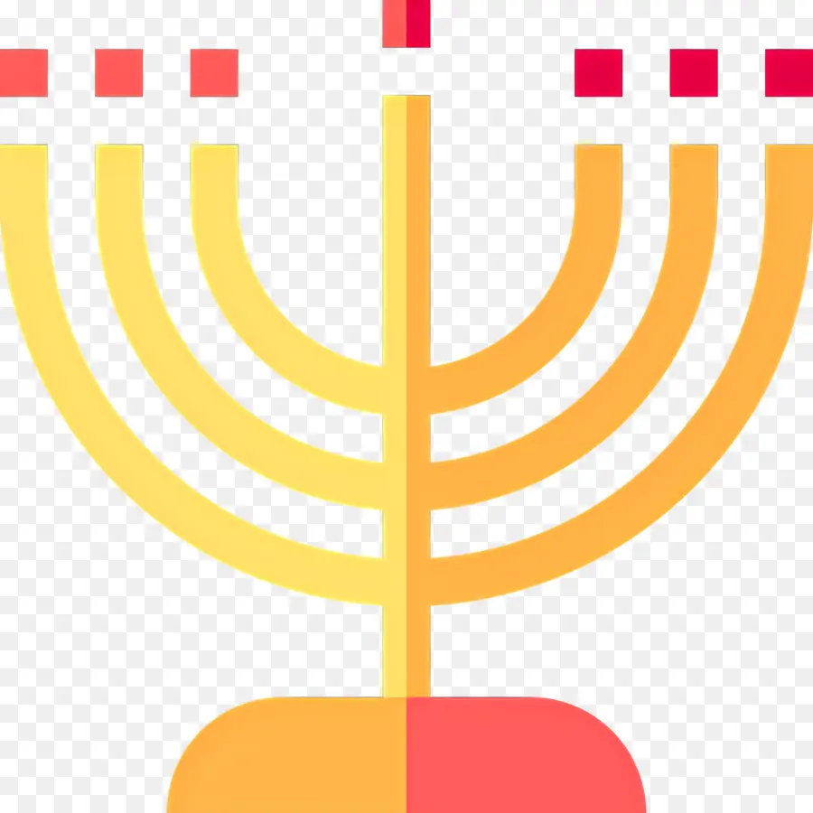 Hanukkah Menorah，Menorah PNG