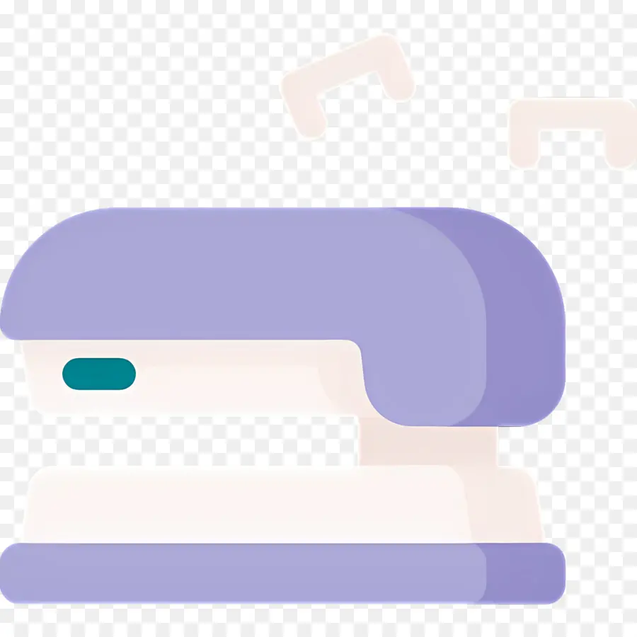 Stapler，Stapler Ungu PNG