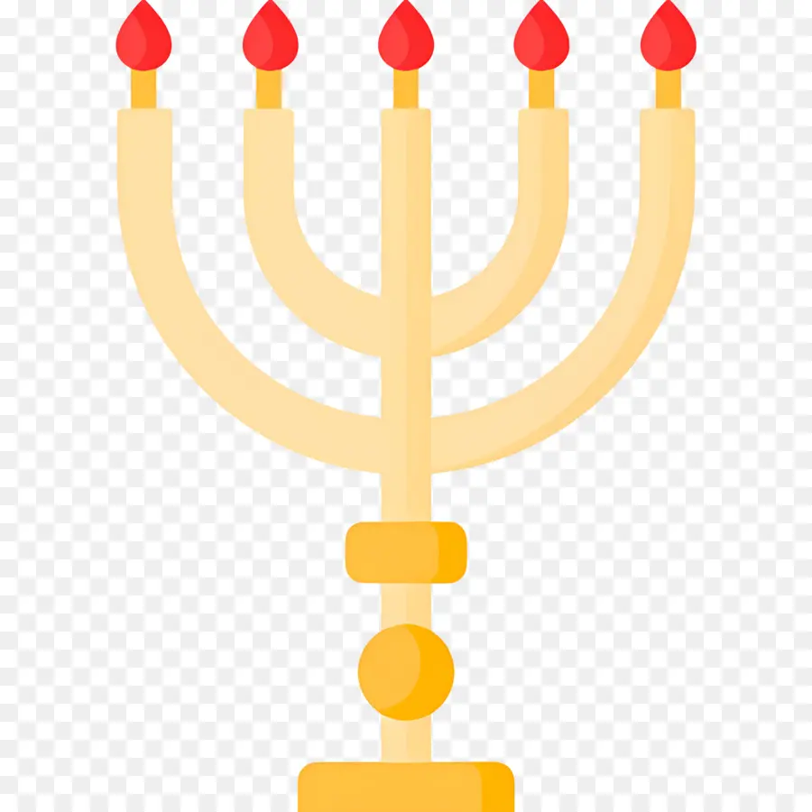 Hanukkah Menorah，Menorah PNG