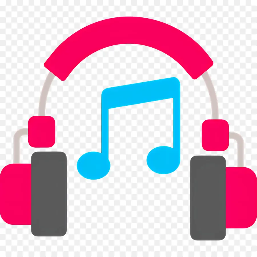 Mendengarkan Musik，Headphone PNG