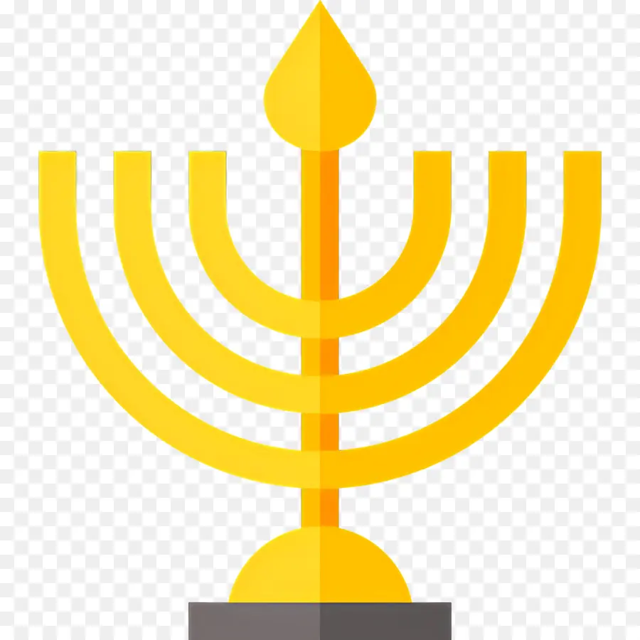 Hanukkah Menorah，Menorah PNG