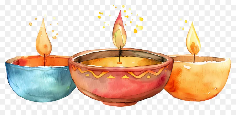 Diwali Diya，Diya PNG