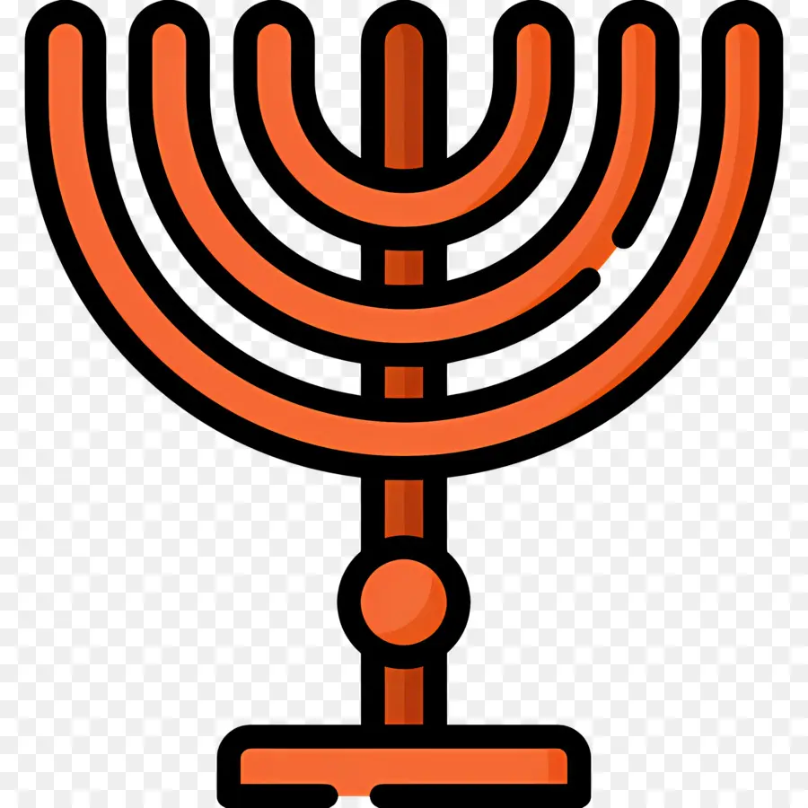 Hanukkah Menorah，Menorah PNG