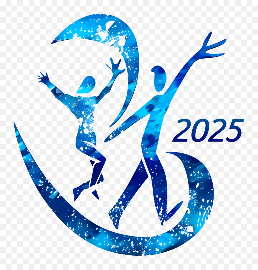 Tahun 2025，Biru 2025 PNG