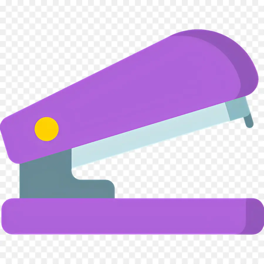 Stapler，Stapler Ungu PNG