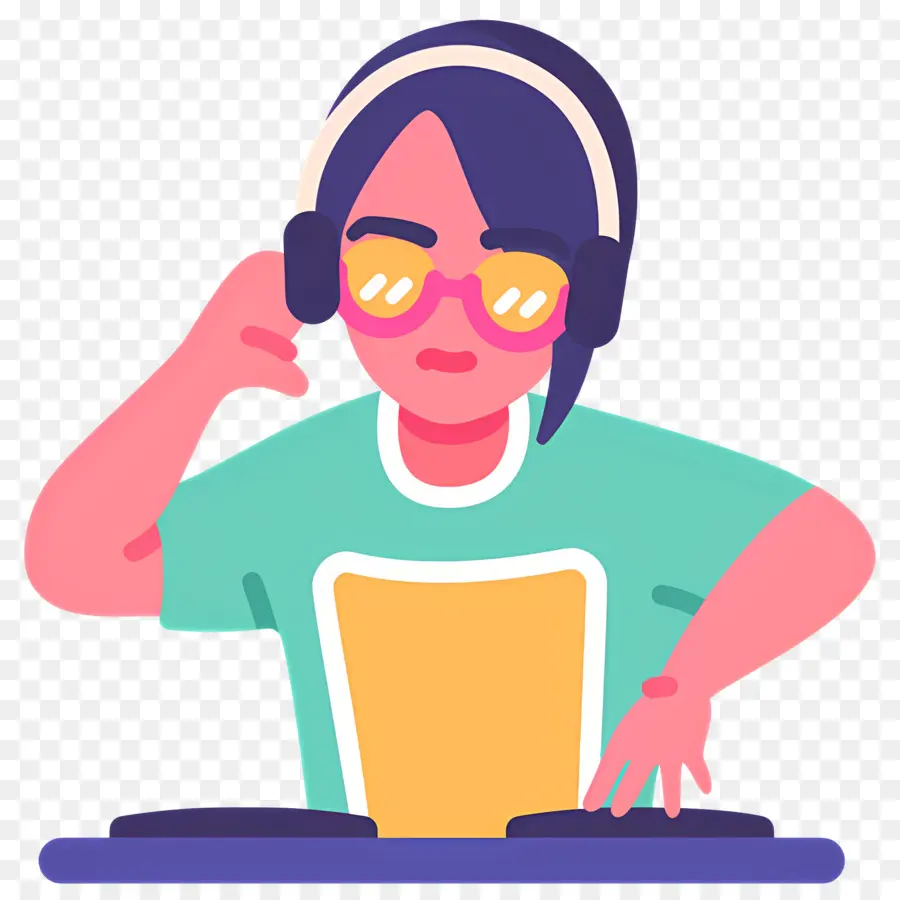 Musik Dj，Dj Dengan Headphone PNG