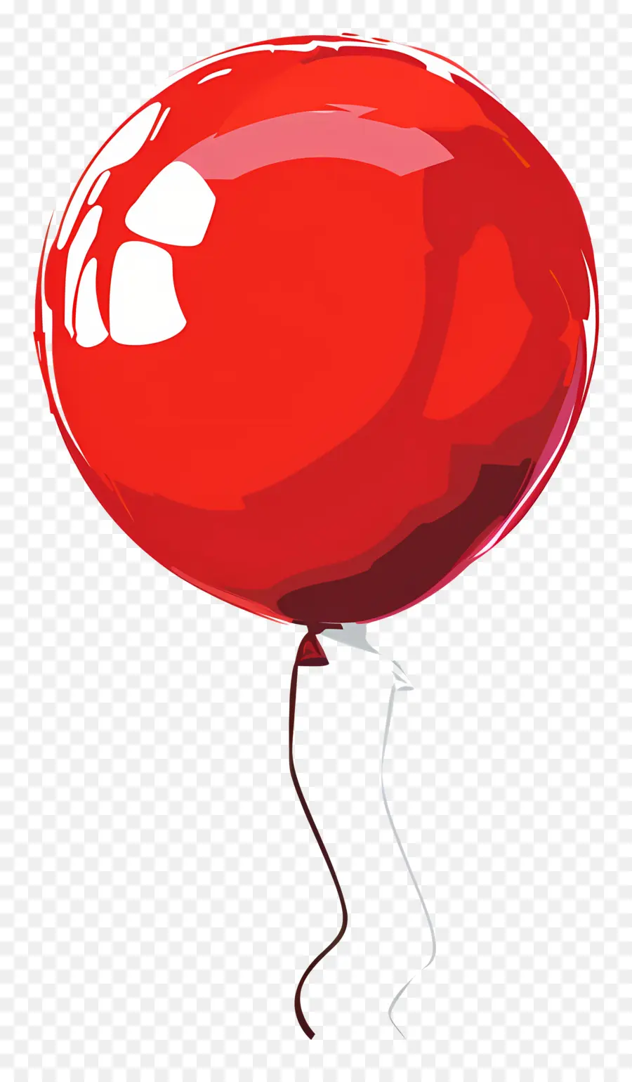 Balon Tunggal，Balon Merah PNG