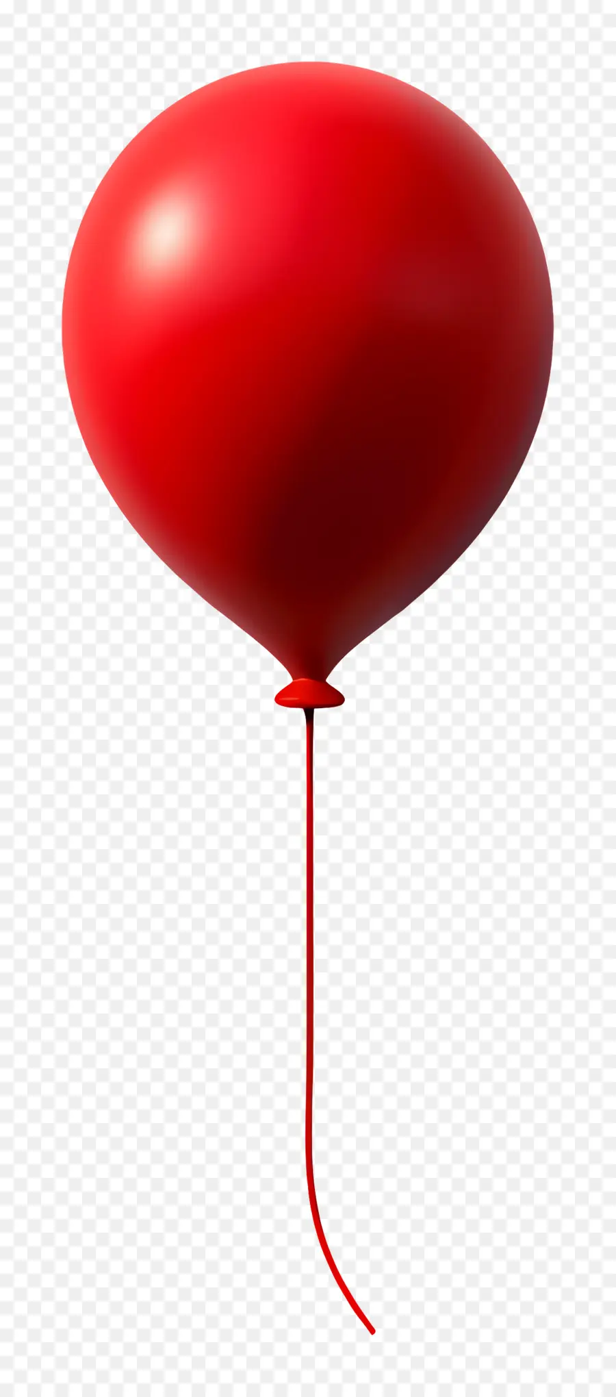 Balon Tunggal，Balon Merah PNG