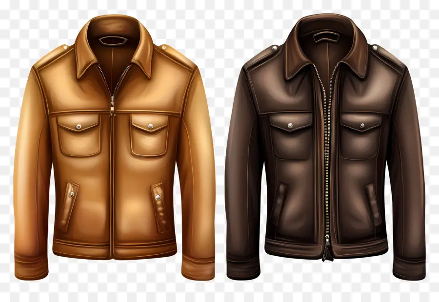 Jaket Kulit，Pengendara Motor PNG