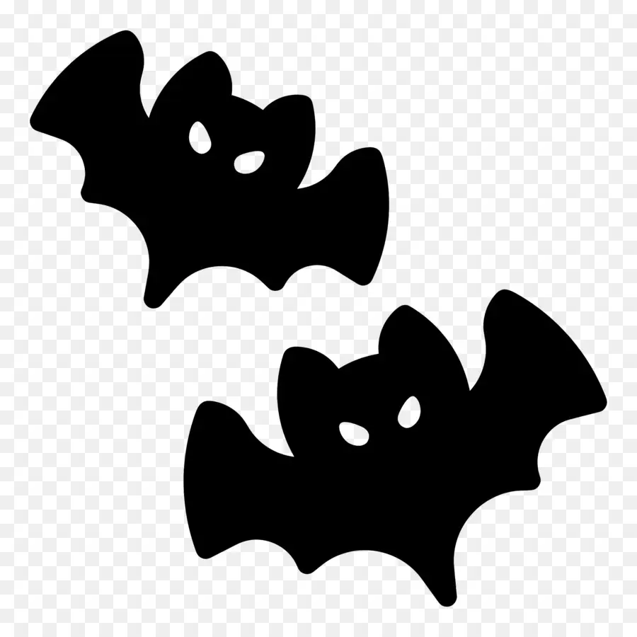 Kelelawar Halloween，Kelelawar Hitam PNG