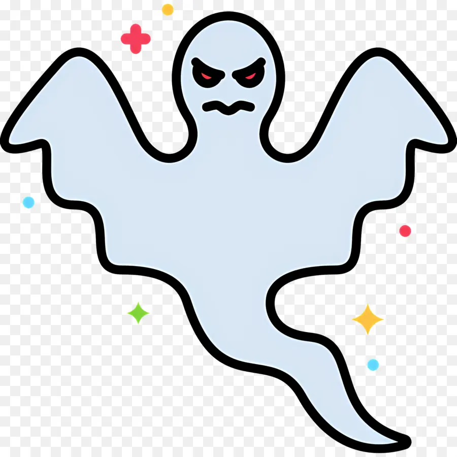 Hantu Halloween，Hantu Yang Marah PNG