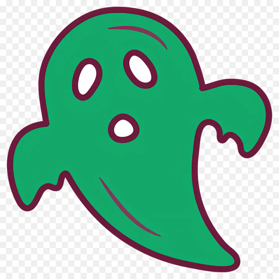 Hantu Halloween，Hantu Hijau PNG