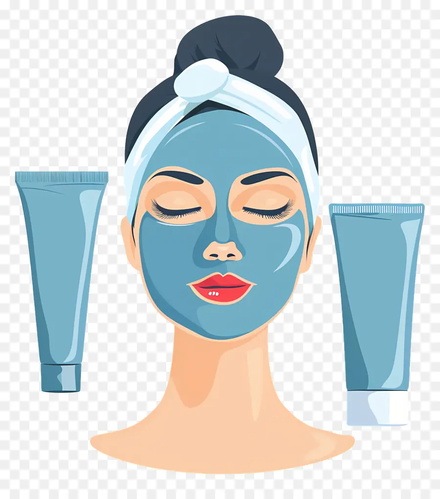 Masker Wajah Spa，Masker PNG