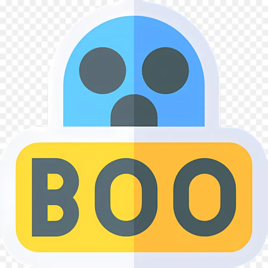 Hallowen Boo，Hantu Boo PNG