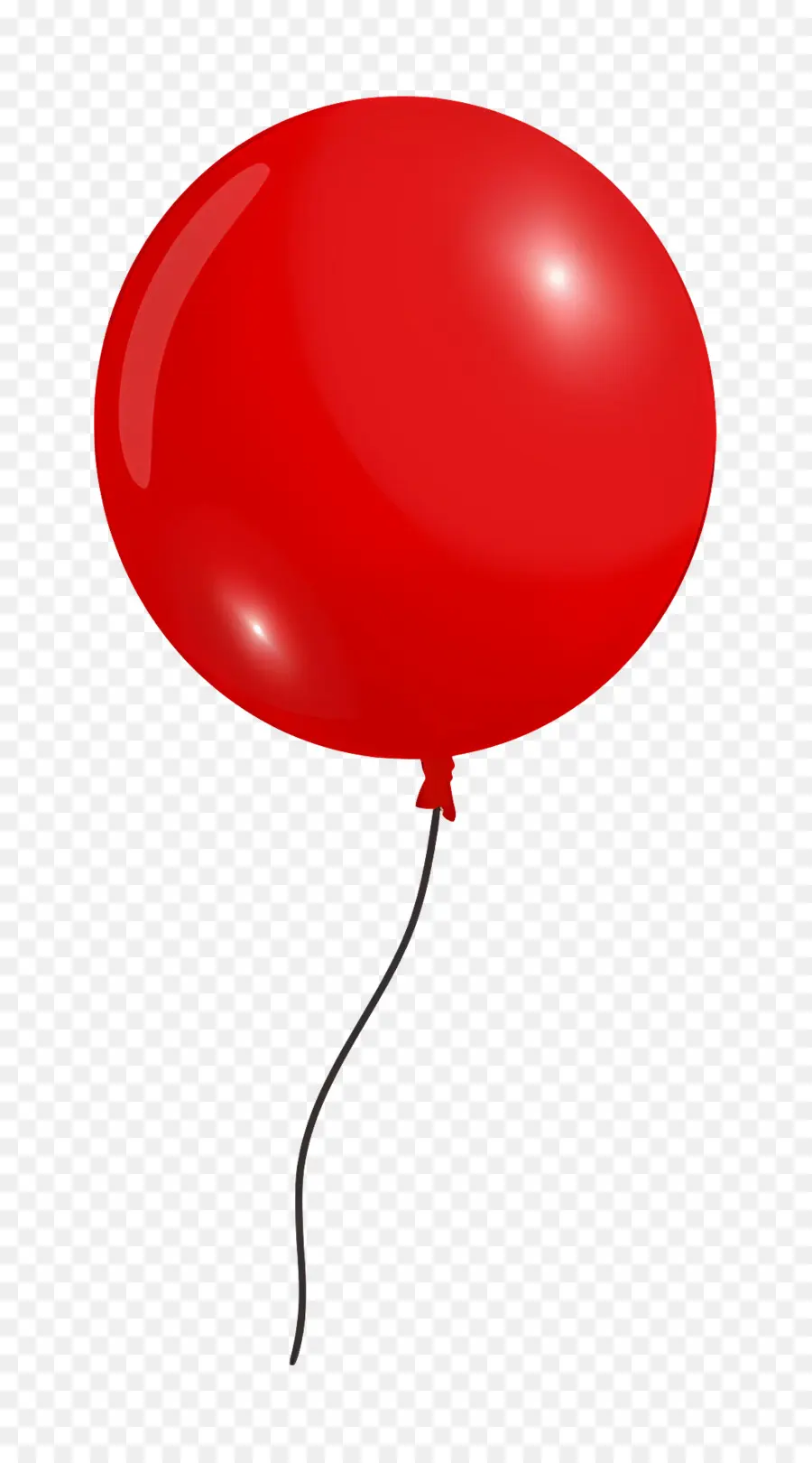 Balon Tunggal，Balon Merah PNG