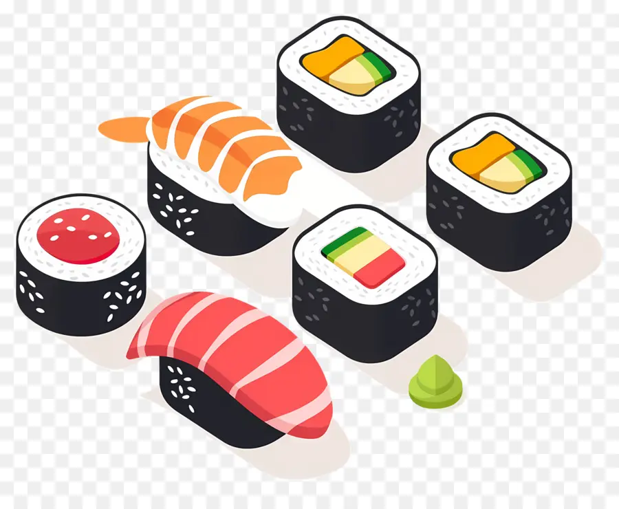 Hari Sushi Internasional，Sushi Gulung PNG