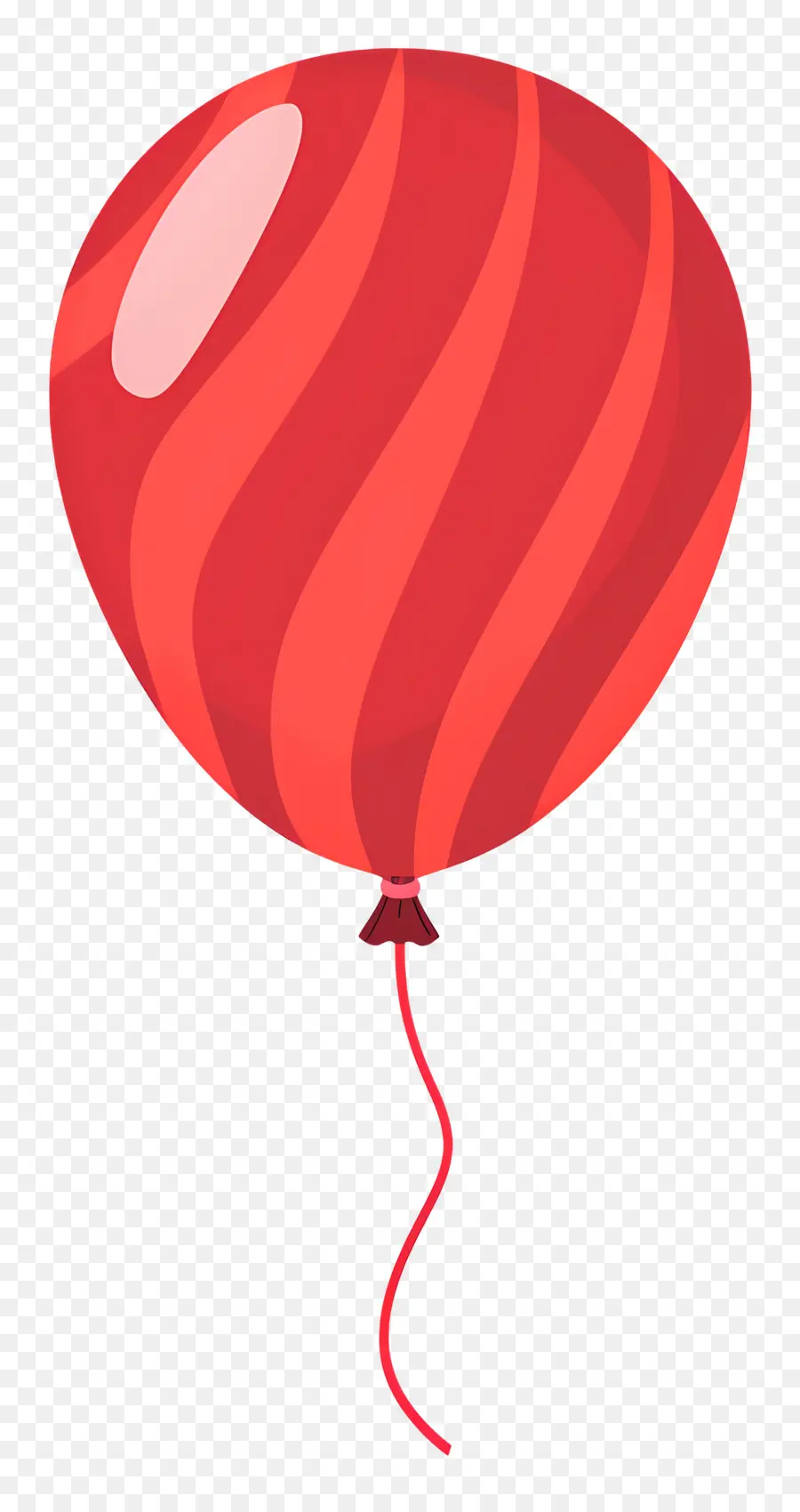 Balon Tunggal，Balon Merah PNG