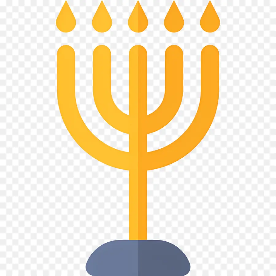 Hanukkah Menorah，Menorah PNG