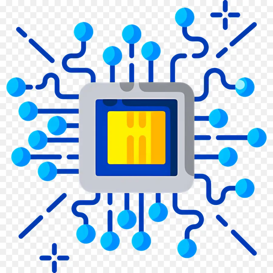 Ilmu Pengetahuan Dan Teknologi，Mikrochip PNG