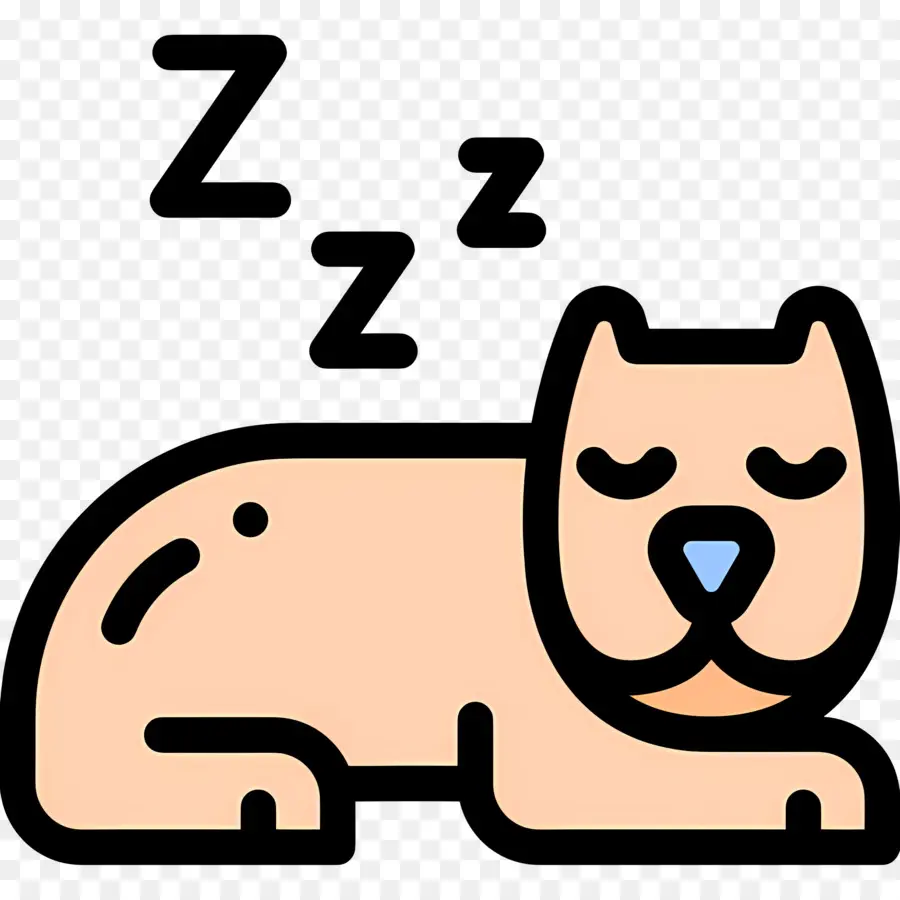 Anjing Tidur，Beristirahat PNG