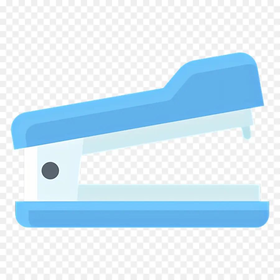 Stapler，Stapler Biru PNG