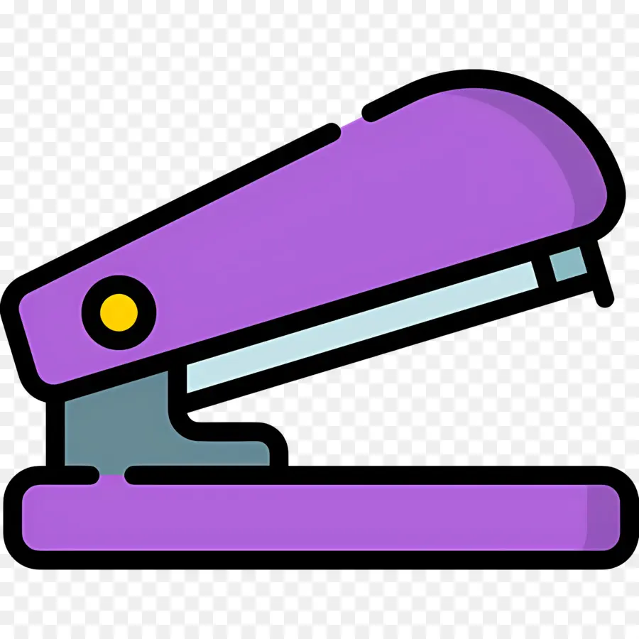 Stapler，Stapler Ungu PNG