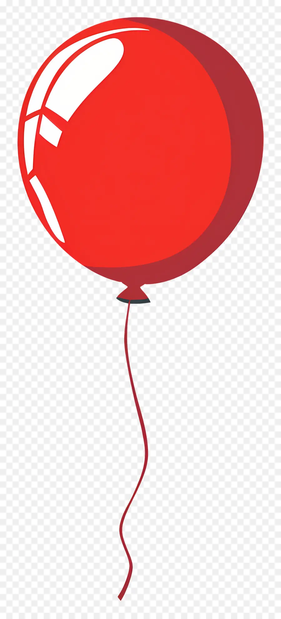 Balon Tunggal，Balon Merah PNG