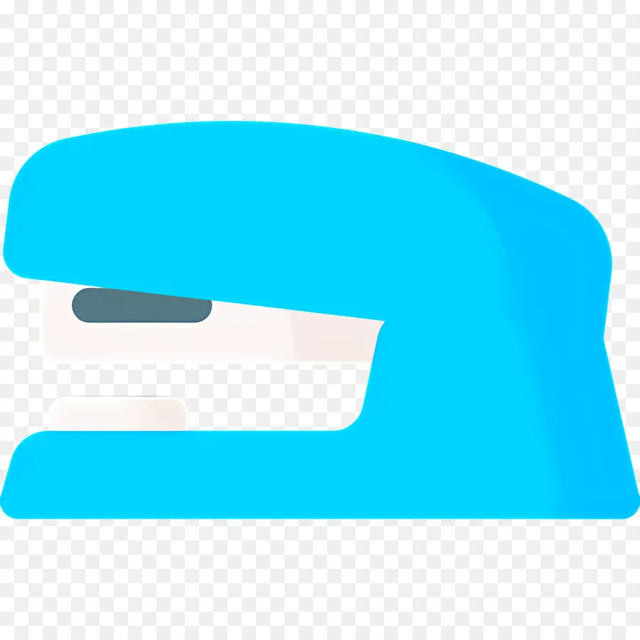 Stapler，Stapler Biru PNG