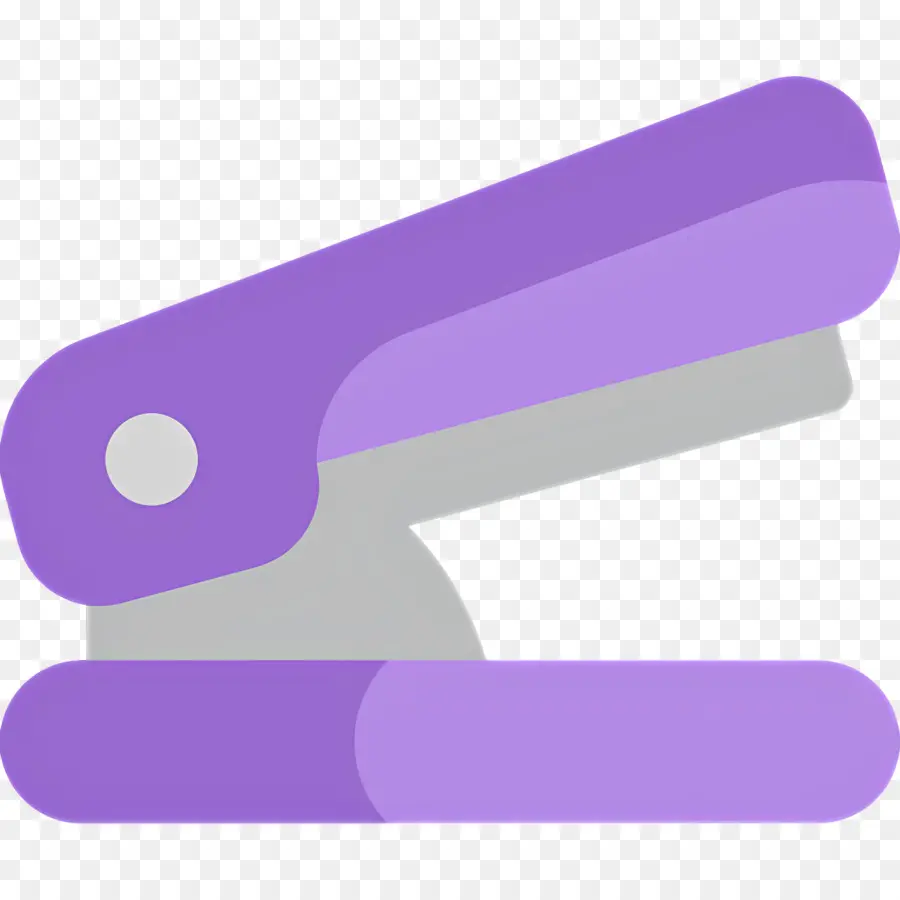 Stapler，Stapler Ungu PNG