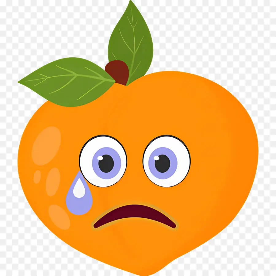 Emoji Buah Persik，Persik Menangis PNG