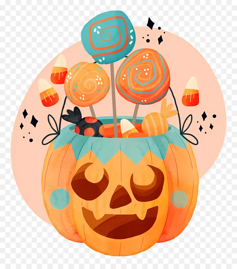 Ember Permen Halloween，Permen Halloween PNG