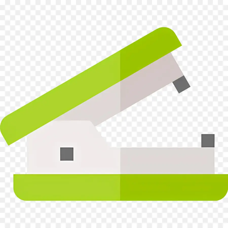 Stapler，Stapler Hijau PNG