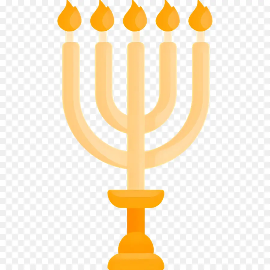 Hanukkah Menorah，Menorah PNG