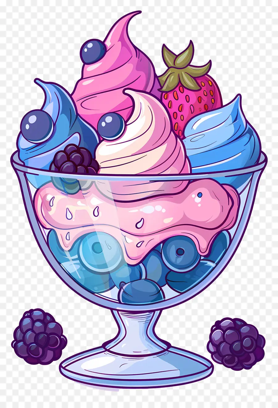 Es Krim Sundae，Es Krim PNG