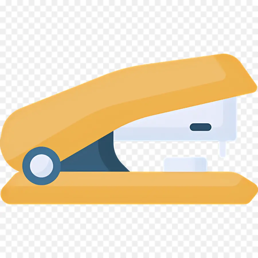 Stapler，Stapler Kuning PNG