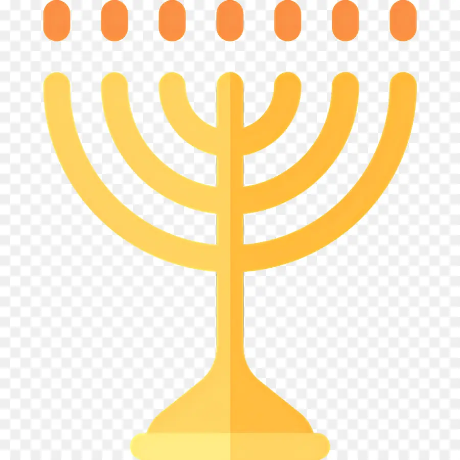 Hanukkah Menorah，Menorah PNG