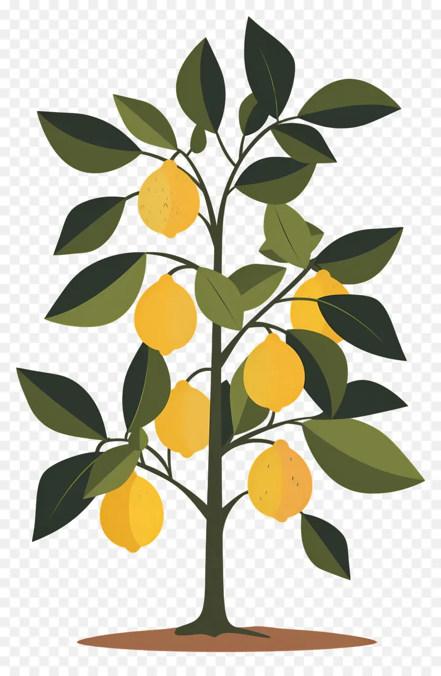 Pohon Lemon，Jeruk Nipis PNG